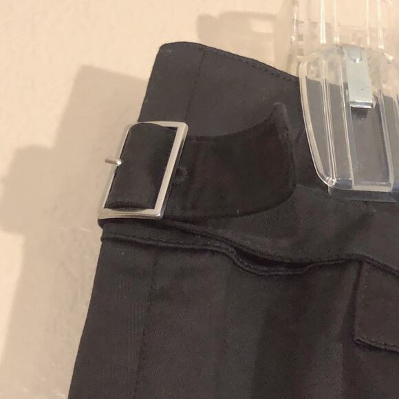 Express short black straight goth skirt - Picture 3 of 12